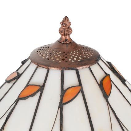 Brilagi - Tiffany vitrážová stojacia lampa FOLIA 2xE27/60W/230V