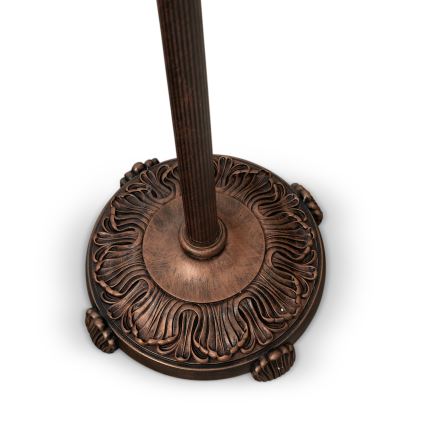 Brilagi - Tiffany vitrážová stojacia lampa FOLIA 2xE27/60W/230V