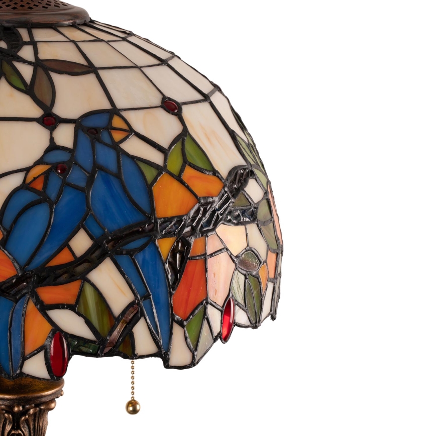 Brilagi - Tiffany vitrážová stojacia lampa JUNGLE 2xE27/60W/230V