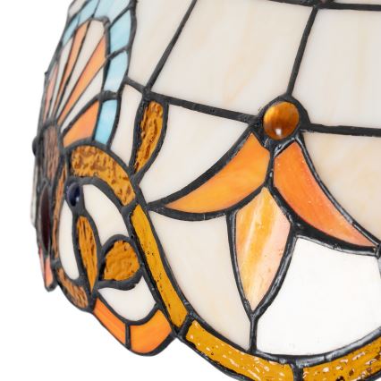 Brilagi - Tiffany vitrážová stojacia lampa MIRABELLA 2xE27/60W/230V