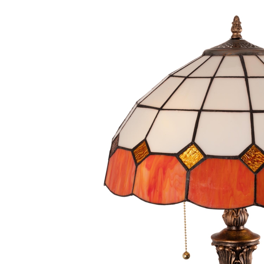 Brilagi - Tiffany vitrážová stojacia lampa SIENNA 2xE27/60W/230V