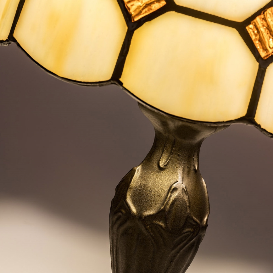 Brilagi - Tiffany vitrážová stolná lampa DORAN 1xE14/40W/230V
