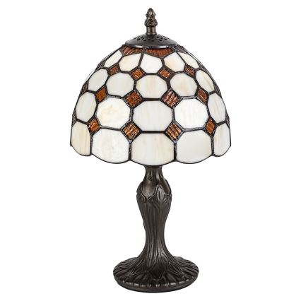 Brilagi - Tiffany vitrážová stolná lampa DORAN 1xE14/40W/230V