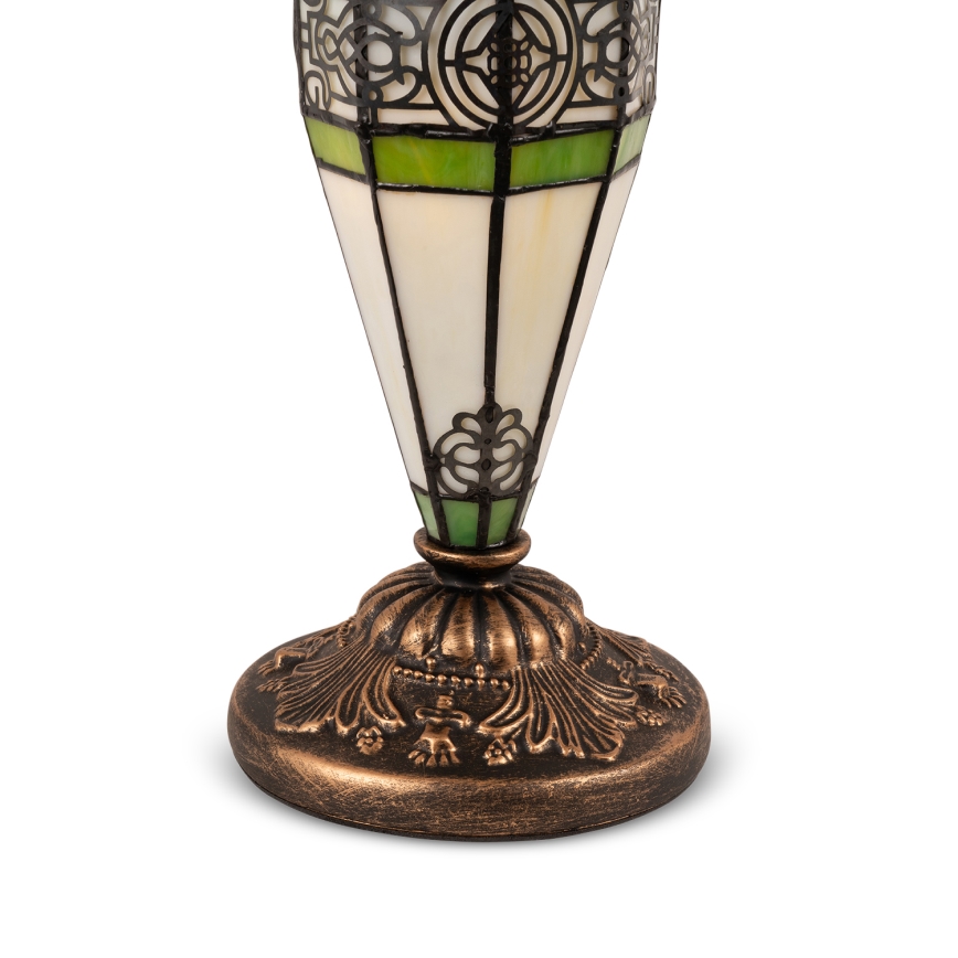 Brilagi - Tiffany vitrážová stolná lampa JUNGLE 1xE27/60W/230V + 1xE14/40W
