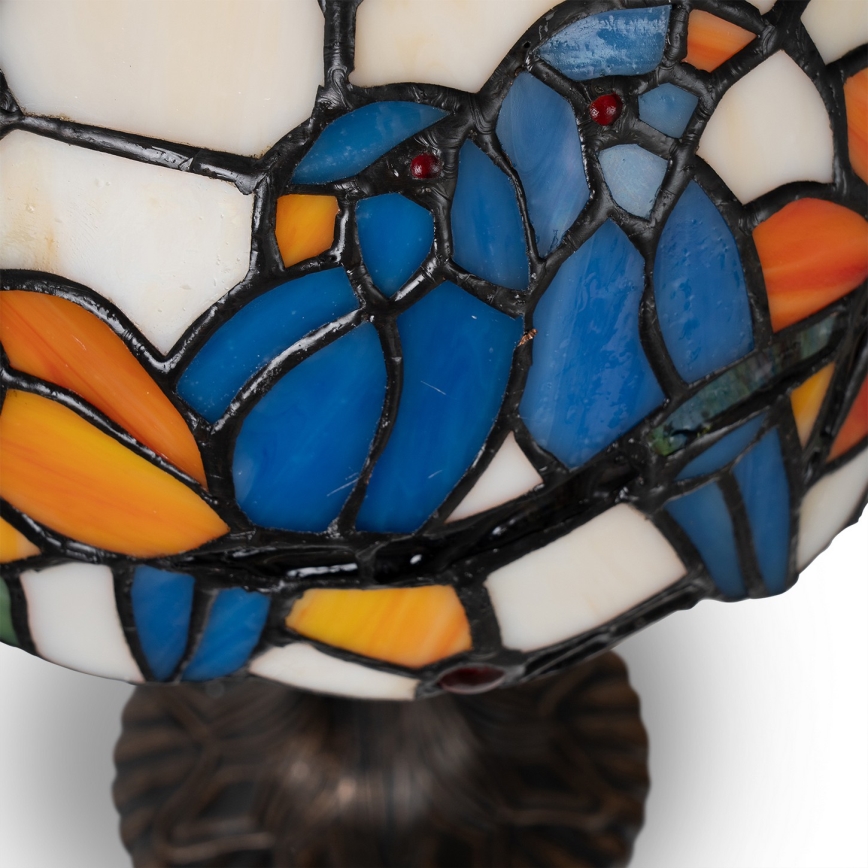 Brilagi - Tiffany vitrážová stolná lampa JUNGLE 1xE27/60W/230V