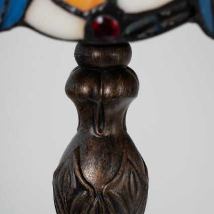 Brilagi - Tiffany vitrážová stolná lampa JUNGLE 1xE27/60W/230V