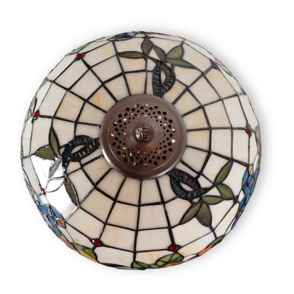 Brilagi - Tiffany vitrážová stolná lampa JUNGLE 1xE27/60W/230V