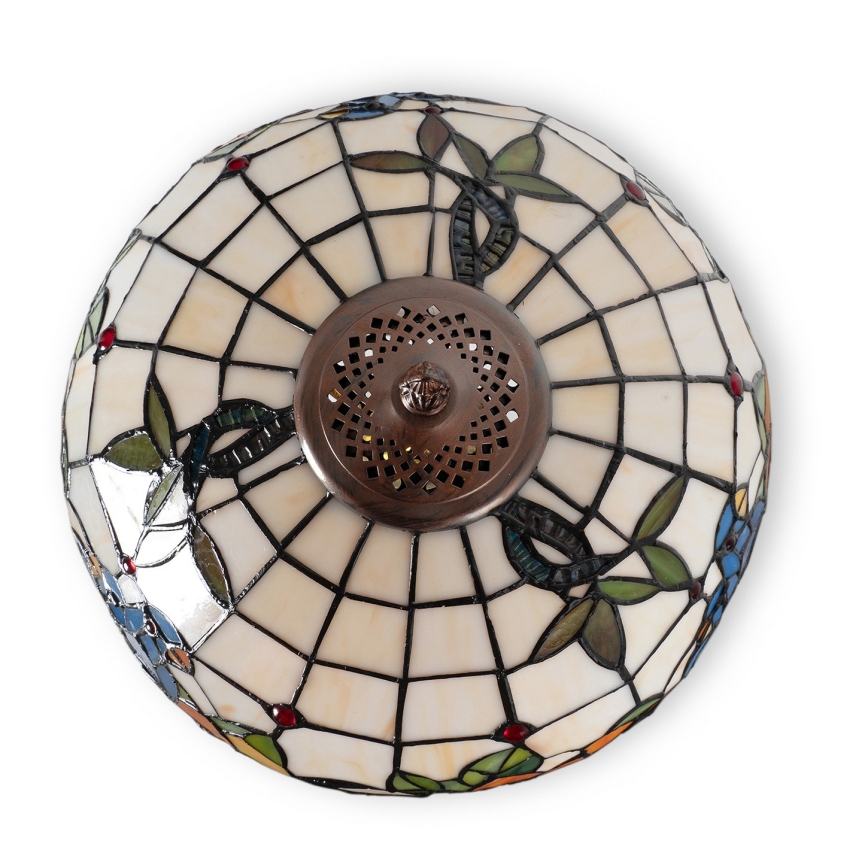Brilagi - Tiffany vitrážová stolná lampa JUNGLE 1xE27/60W/230V