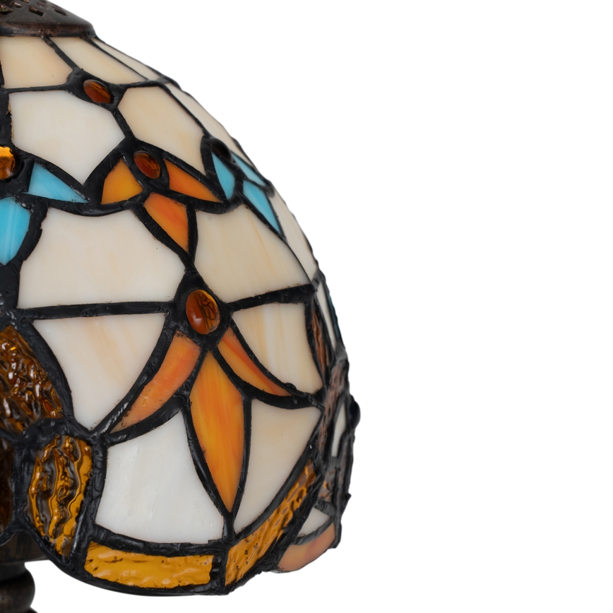 Brilagi - Tiffany vitrážová stolná lampa MIRABELLA 1xE27/60W/230V