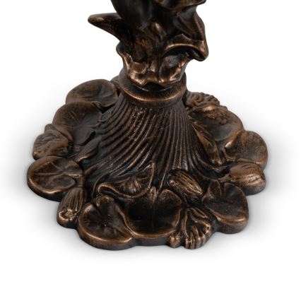Brilagi - Tiffany vitrážová stolná lampa MIRABELLA 1xE27/60W/230V
