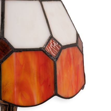 Brilagi - Tiffany vitrážová stolná lampa SIENNA 1xE27/60W/230V