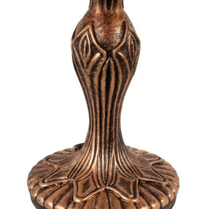 Brilagi - Tiffany vitrážová stolná lampa SIENNA 1xE27/60W/230V