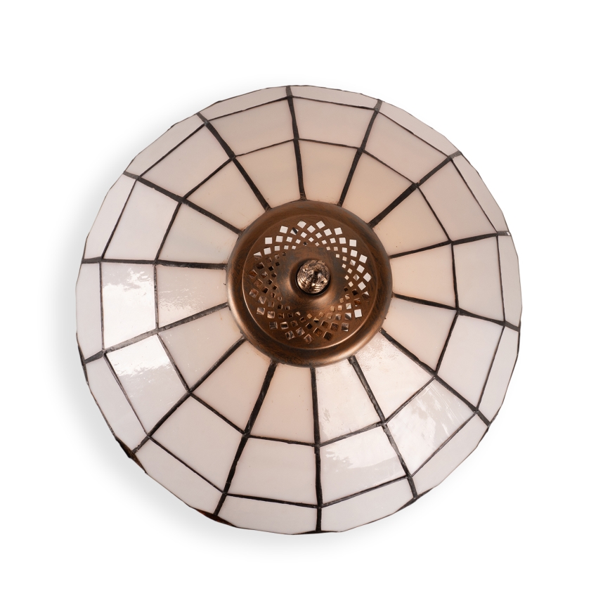 Brilagi - Tiffany vitrážová stolná lampa SIENNA 1xE27/60W/230V