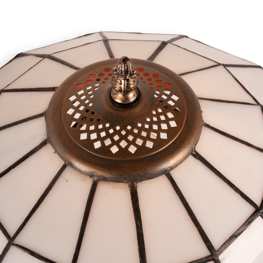 Brilagi - Tiffany vitrážová stolná lampa SIENNA 1xE27/60W/230V