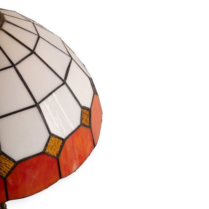 Brilagi - Tiffany vitrážová stolná lampa SIENNA 2xE27/60W/230V