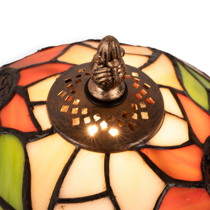 Brilagi - Tiffany vitrážová stolná lampa SUNFLOWER 1xE27/60W/230V