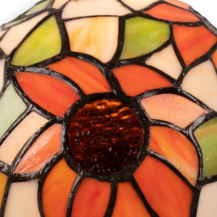 Brilagi - Tiffany vitrážová stolná lampa SUNFLOWER 1xE27/60W/230V
