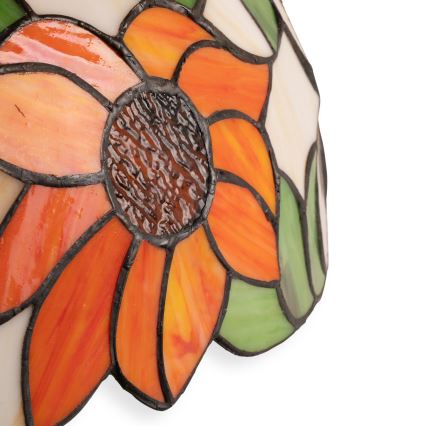 Brilagi - Tiffany vitrážová stolná lampa SUNFLOWER 1xE27/60W/230V