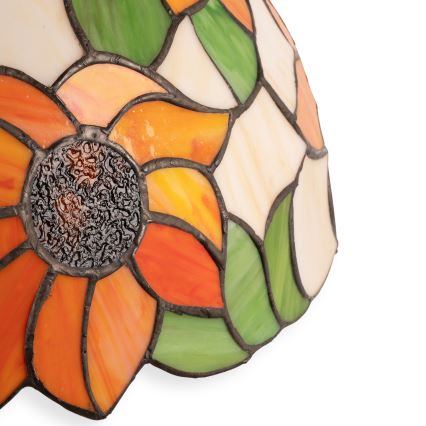 Brilagi - Tiffany vitrážová stolná lampa SUNFLOWER 2xE27/60W/230V