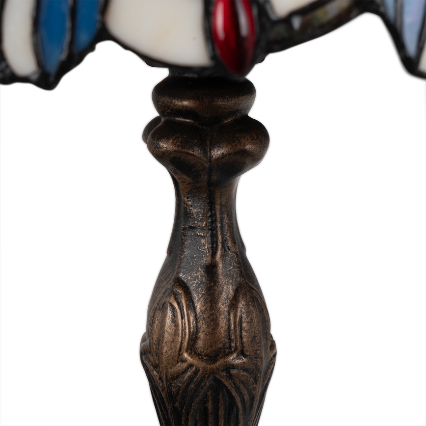 Brilagi - Tiffany vitrážová stolová lampa JUNGLE 1xE27/60W/230V