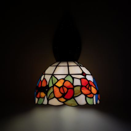 Brilagi - Tiffany vitražové nástenné svietidlo JUNGLE 1xE14/40W/230V