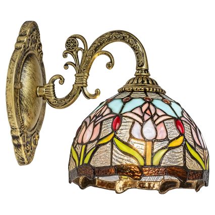 Brilagi - Tiffany vitrážové nástenné svietidlo LORAS 1xE27/40W/230V