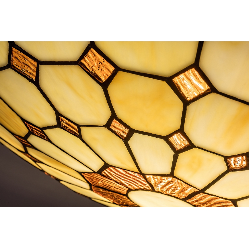 Brilagi - Tiffany vitrážové stropné svietidlo DORAN 2xE27/60W/230V