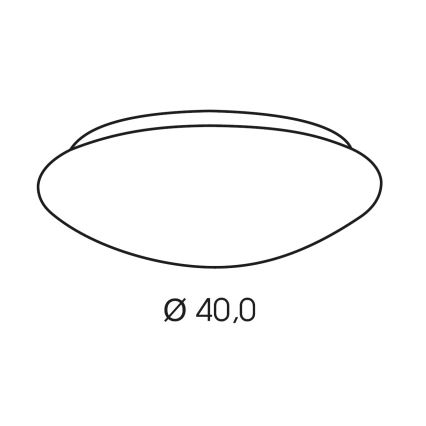 Brilagi - Tiffany vitražové stropné svietidlo IVORY 2xE27/60W/230V, priemer 40 cm