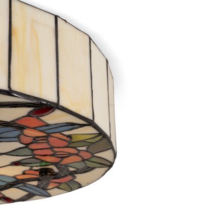 Brilagi - Tiffany vitrážové stropné svietidlo JUNGLE 3xE27/60W/230V priemer 40 cm