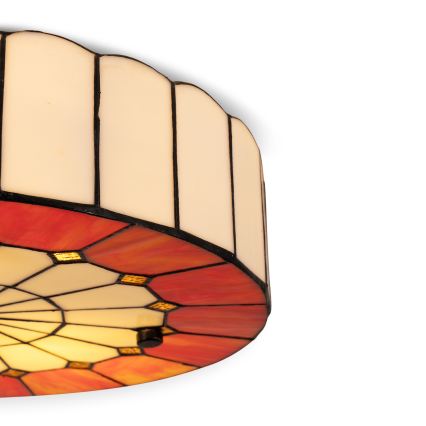 Brilagi - Tiffany vitrážové stropné svietidlo SIENNA 3xE27/60W/230V priemer 40 cm