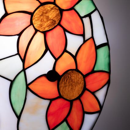 BRILAGI - Tiffany vitrážové stropné svietidlo SUNFLOWER 2xE27/60W/230V pr. 40 cm