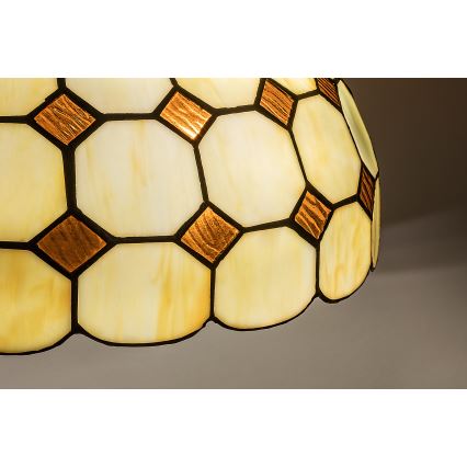Brilagi - Tiffany vitrážový luster na reťazi DORAN 2xE27/60W/230V