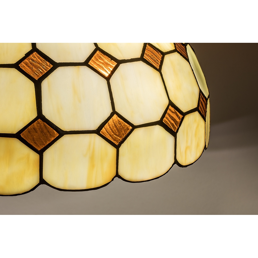 Brilagi - Tiffany vitrážový luster na reťazi DORAN 2xE27/60W/230V