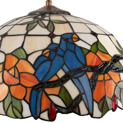 Brilagi - Tiffany vitrážový luster na reťazi JUNGLE 1xE27/60W/230V priemer 40 cm