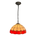 Brilagi - Tiffany vitrážový luster na reťazi SIENNA 1xE27/60W/230V priemer 40 cm