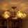Brilagi - Tiffany vitrážový prisadený luster MIRABELLA 5xE27/60W/230V priemer 60 cm