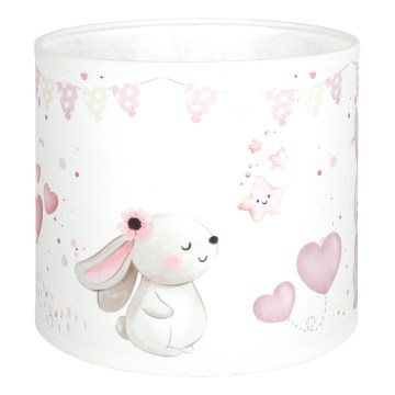 BRILAGI - Univerzálne tienidlo BOBO E27 pr. 15 cm krémová/zajačiky