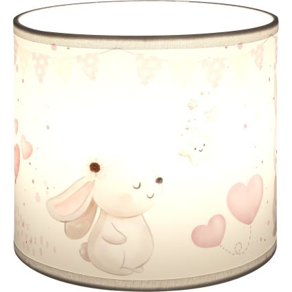 BRILAGI - Univerzálne tienidlo BOBO E27 pr. 15 cm krémová/zajačiky