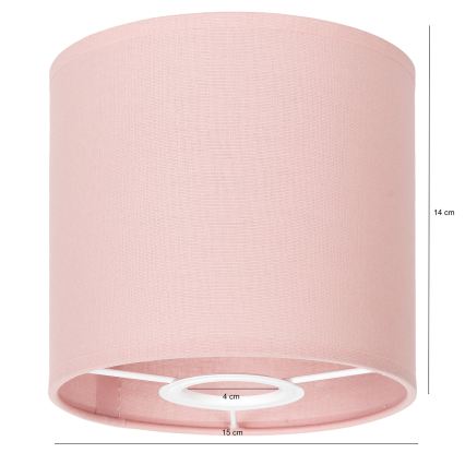 BRILAGI - Univerzálne tienidlo BOBO E27 pr. 15 cm ružové