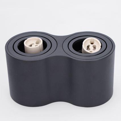 BRILAGI - Usmerjena svetilka MIA DOUBLE 2xGU10/30W/230V črna