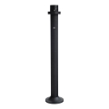 BRILAGI - Vonkajší lampový stĺpik s pohybovým a súmrakovým senzorom HARBOR 1xE27/40W/230V 120 cm IP33 čierna