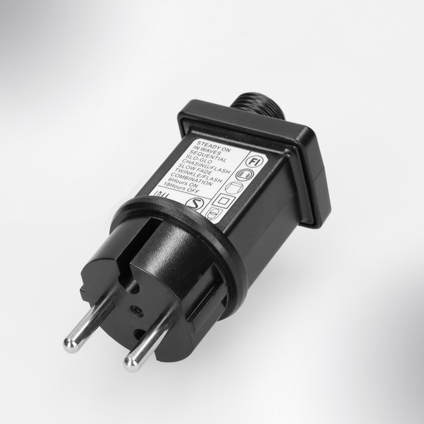 Brilagi - vonkajšia LED svetelná reťaz 200×LED, 8 funkcií, 13 m, IP44, studená biela, cencúle