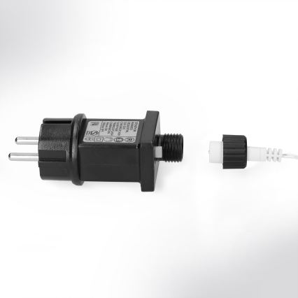 Brilagi - Vonkajší svetelný reťazec 400× LED, 8 režimov, 23 m, IP44, studená biela