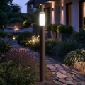 BRILAGI - Vonkajšia lampa ELIA 1xE27/20W/230V IP44 100 cm antracit