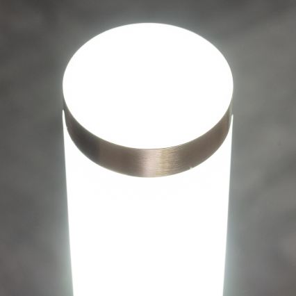 BRILAGI - Vonkajšia lampa ELIA 1xE27/20W/230V IP44 100 cm matný chróm