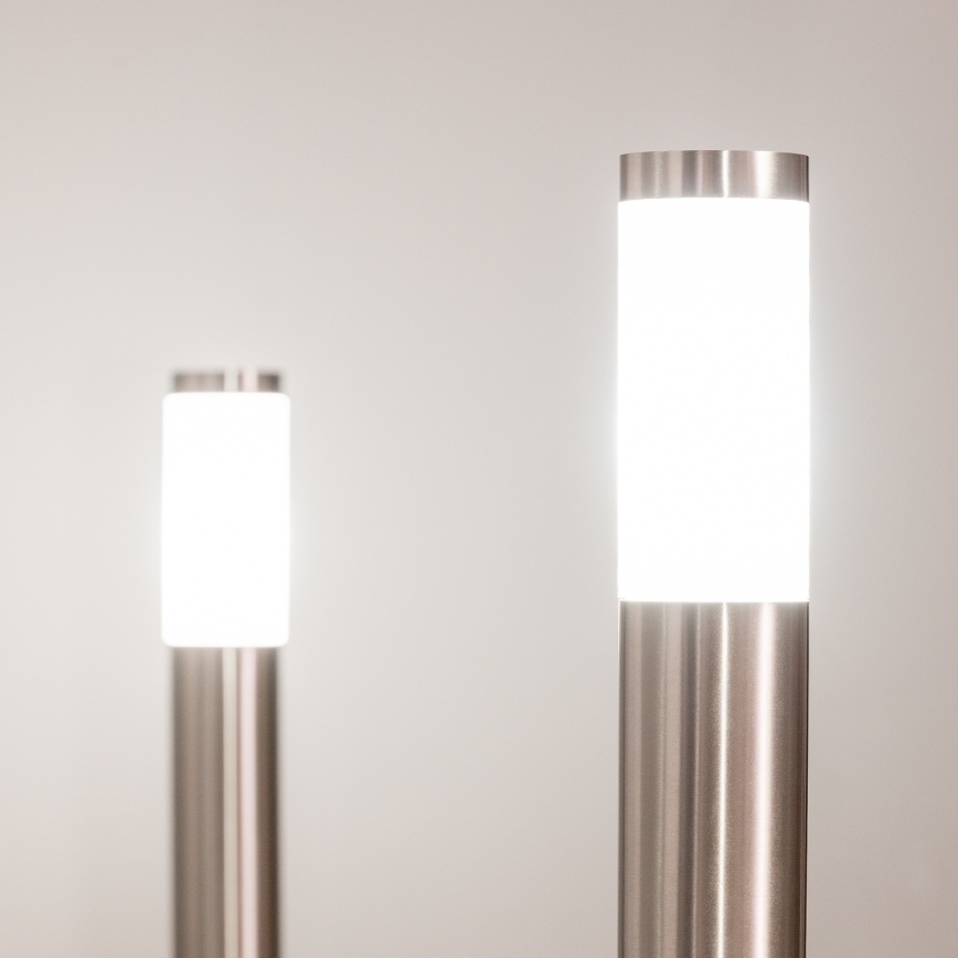 BRILAGI - Vonkajšia lampa ELIA 1xE27/20W/230V IP44 100 cm matný chróm