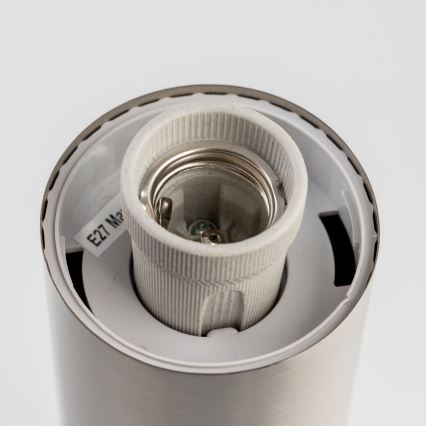 BRILAGI - Vonkajšia lampa ELIA 1xE27/20W/230V IP44 100 cm matný chróm
