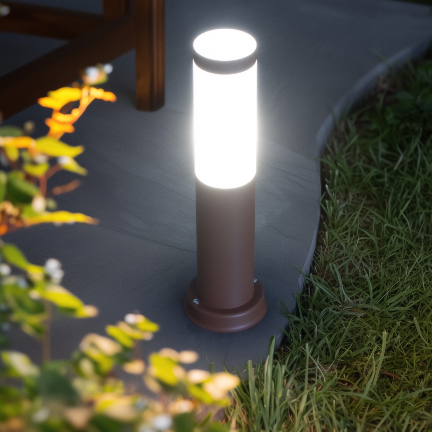 BRILAGI - Vonkajšia lampa NOVA 1xE27/15W/230V 40 cm IP44 hnedá