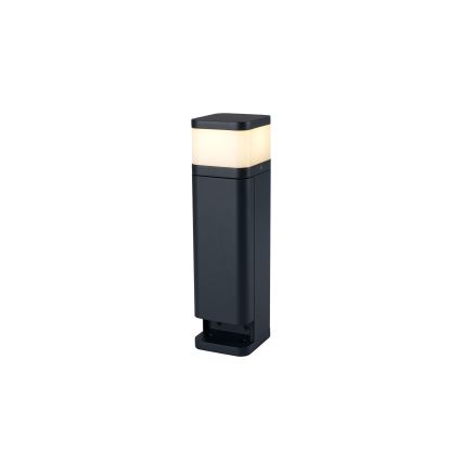 Brilagi - Vonkajšia lampa s 2 zásuvkami SCHUKO PILLAR 1xG9/11W/230V IP44 antracitová