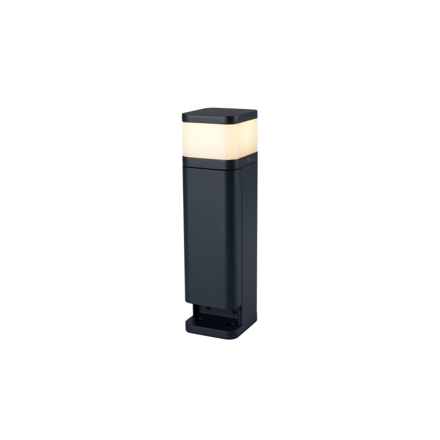 Brilagi - Vonkajšia lampa s 2 zásuvkami SCHUKO PILLAR 1xG9/11W/230V IP44 antracitová